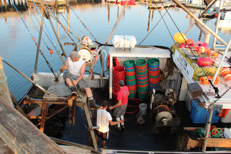 July 17, 2012 Provincetown Harbor, MacMillan Pier: Going Fishing