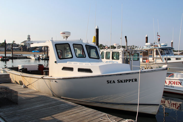 Ptown Harbor, MacMillan Pier, Fishing Boats. Sea Skipper