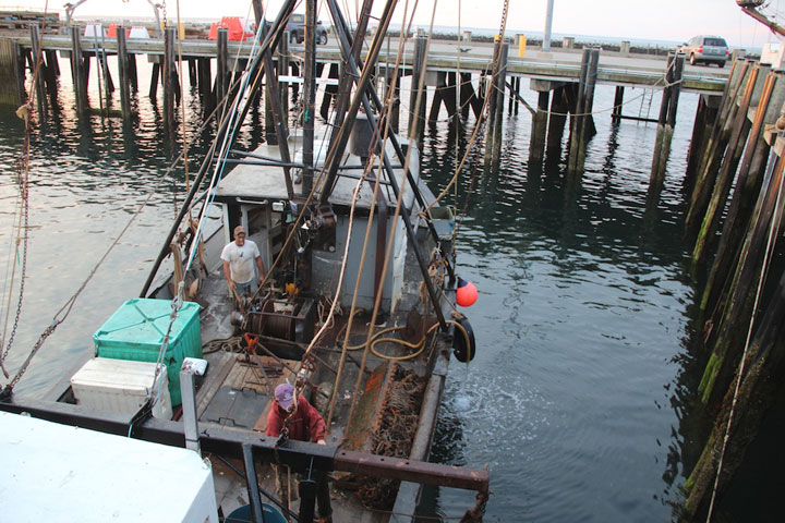 Provincetown fishing boat Probable Cause preparing for going to the sea