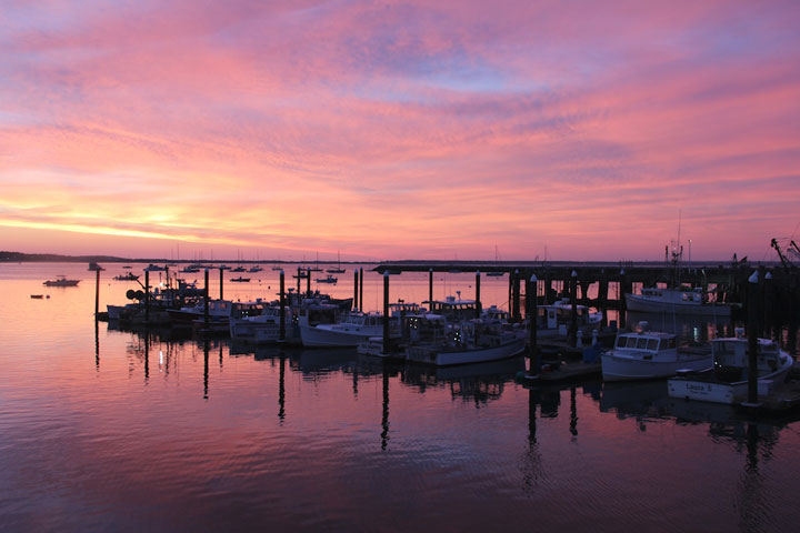 July 31, 2012 New day in Provincetown, MacMillan Pier