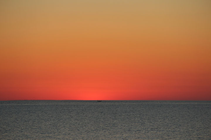 Cape Cod National Seashore Park, Herring Cove Beach, August 25, 2012 sunset