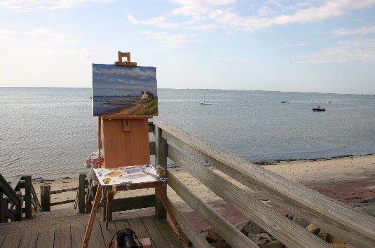 Painting East End of Provincetown