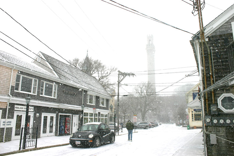 Provincetown Winter - Ryder Street