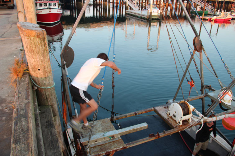 July 17, 2012 Provincetown Harbor, MacMillan Pier: Going Fishing