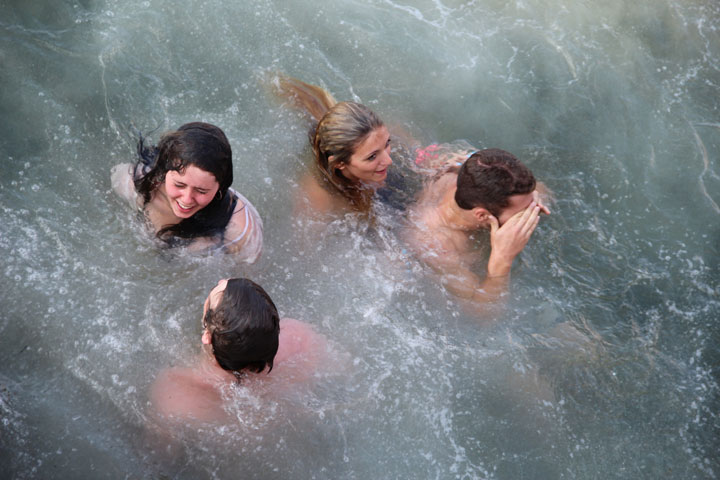 Summer in Provincetown, Diving from MacMillan Pier