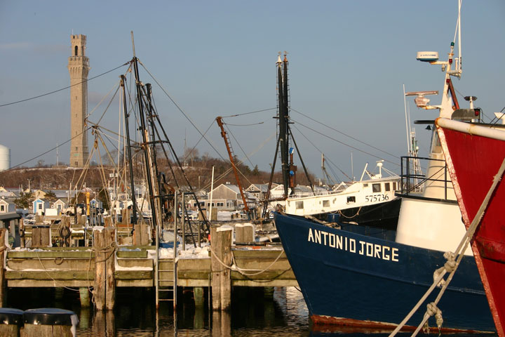 Ptown Harbor, MacMillan Pier, Fishing Boats