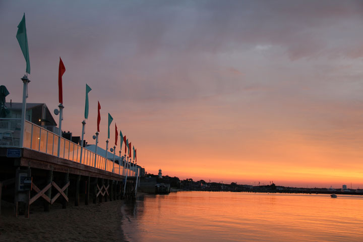 July 27, 2012 - Sunrise at the Boatslip, Provincetown