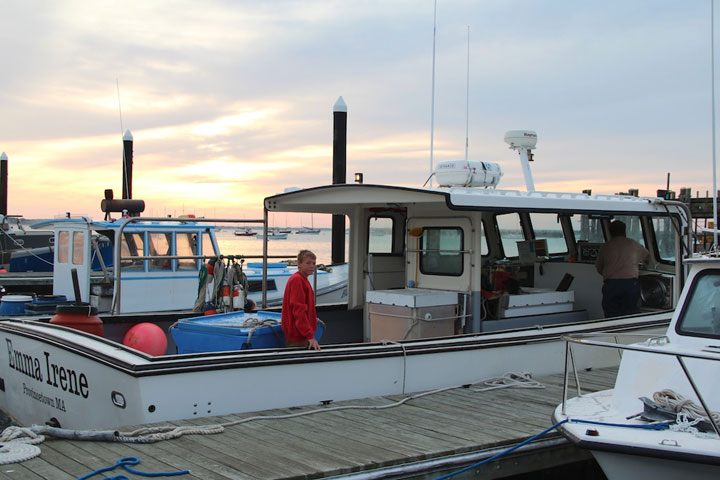 July 31, 2012 New day in Provincetown, MacMillan Pier