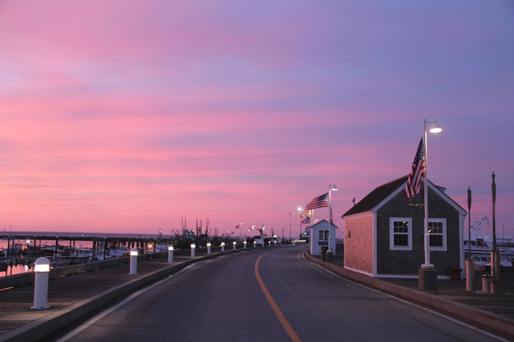 July 31, 2012 New day in Provincetown, MacMillan Pier