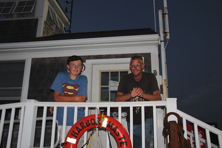 Jack and Ken, MacMillan Pier