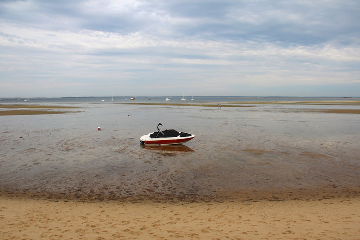 Provincetown West End, low tide