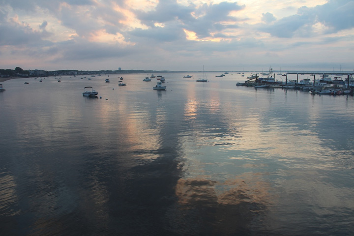 July Harbor Sunrise