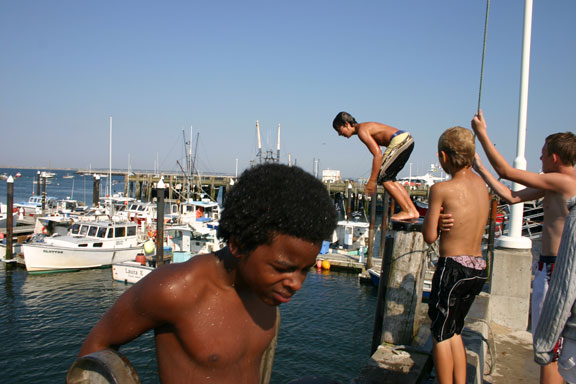 MacMillan Pier - summer playtime for kids