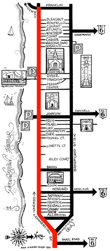 Provincetown Map by Harvey Dodd