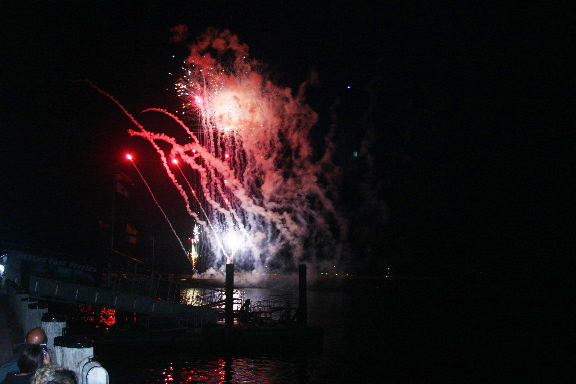 Provincetown Fireworks, 4th July, MacMillan Pier