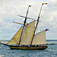 Pride of Baltimore Schooner in Provincetown Harbor