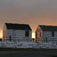 North Truro Cottages, winter