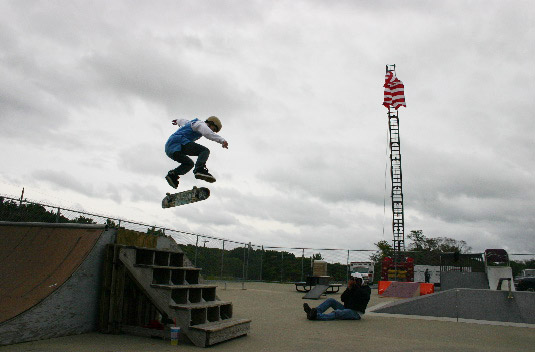 Provincetown Skateboarding Competition Group Photo