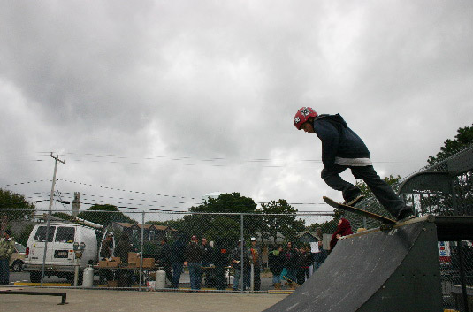 Provincetown Skateboarding Competition Group Photo