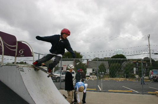 Provincetown Skateboarding Competition Group Photo
