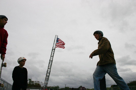 Provincetown Skateboarding Competition Group Photo