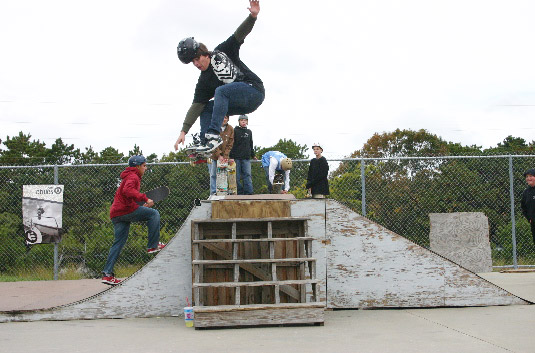 Provincetown Skateboarding Competition Group Photo