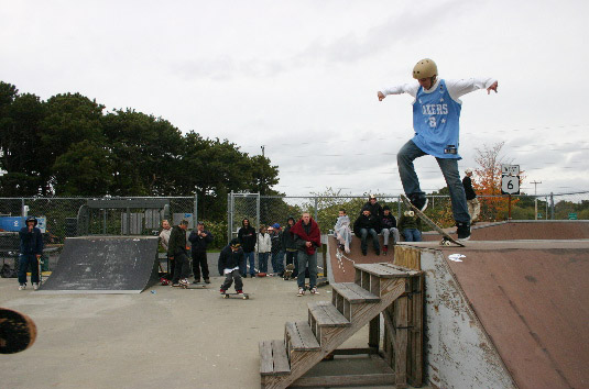 Provincetown Skateboarding Competition Group Photo
