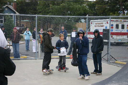 Provincetown Skateboarding Competition Group Photo